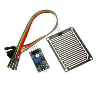 3 Sets Rain Sensor Module Humidity Raindrop Weather Detection Module For Arduino